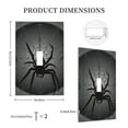 thumbnail image 3 of Balery Black Spiders for Duplex Wall Plates Kit, Electrical Outlet Covers, Standard Size 1-Gang 5.0" x3.0", Electric Receptacle Plug Covers-Style T, 3 of 6