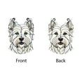 thumbnail image 7 of 89Bloom West Highland White Terrier Stained Glass Hologram Ornament, Dog Stained Glass Suncatcher Ornaments Home Decor, Dog Holographic Ornaments, 7 of 7