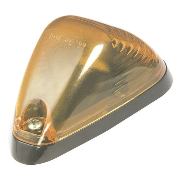 Grote 46003 Yellow Low-Profile Aerodynamic Cab Marker Light (P2 Rated)