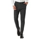 thumbnail image 1 of Pantalones de negocios para hombre Pantalones de vestir a cuadros con frente plano y corte ajustado estampado a cuadros Blanco negro M, 1 of 6