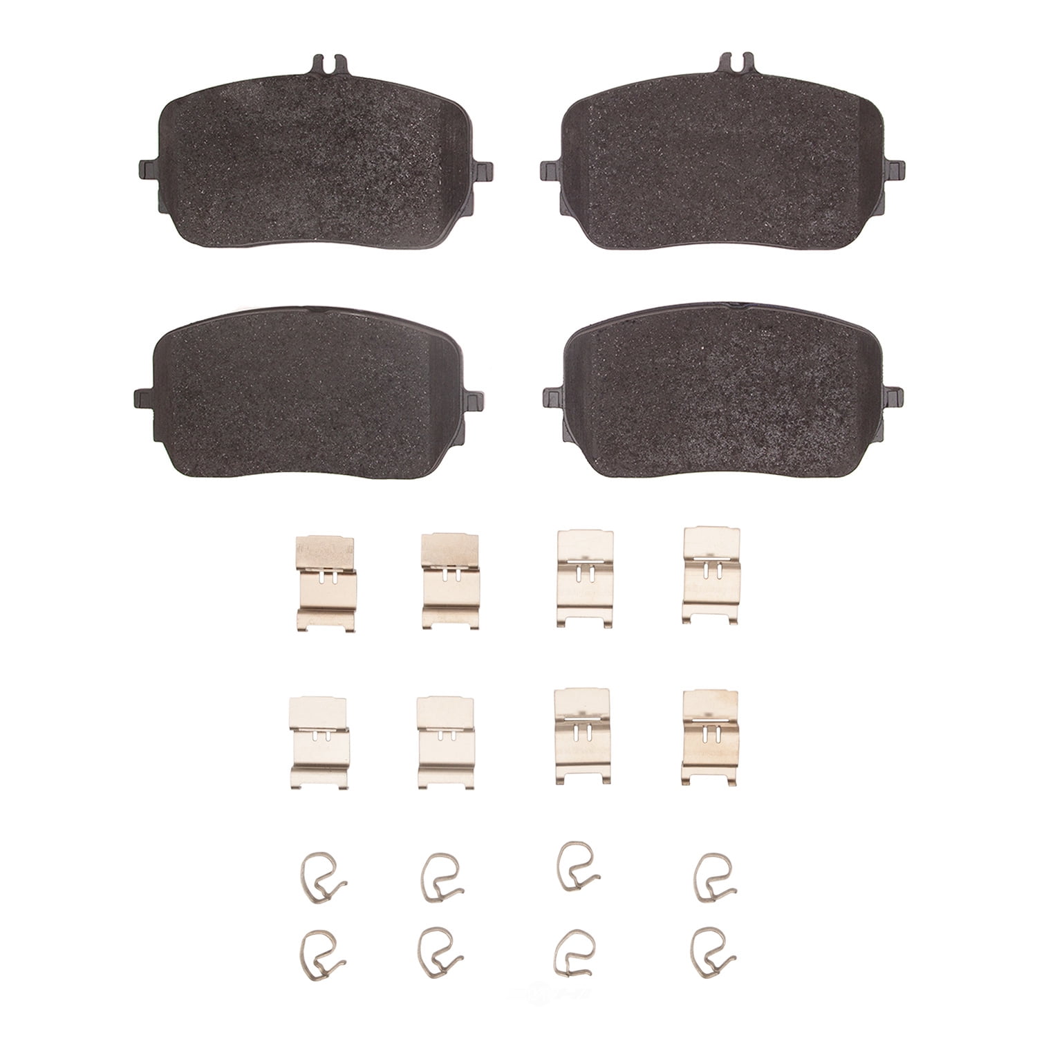 Dynamic Friction Company 1551-2237-01 DFC 5000 Advanced Brake Pads - Ceramic and Hardware Kit - OE
