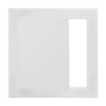 5x5 inch(120x120mm) Self-Adhesive Access Panel, ABS Plumbing Access Doors Easy Wall Hole Cover, White