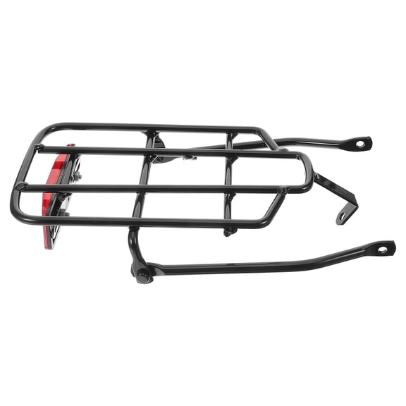unbranded Pannier Rack Basket Rear Electric Vehicle Rear Shelf 27.00X16.00X5.00CM Black