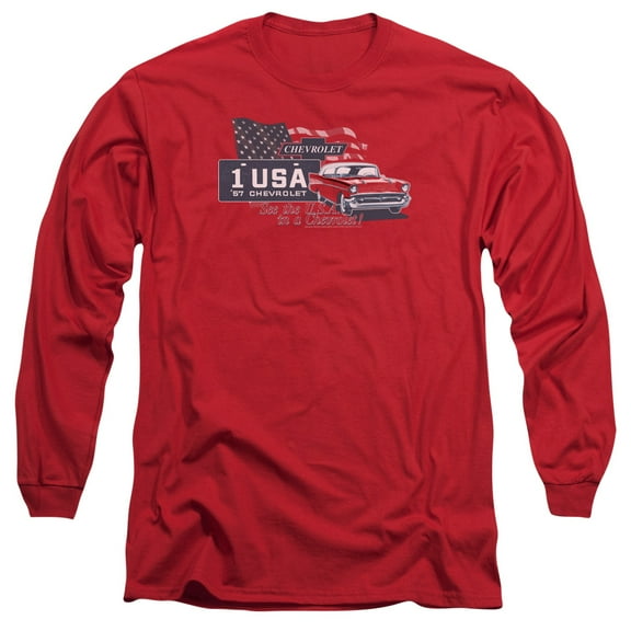 Chevrolet - See The Usa - Long Sleeve Shirt - X-Large