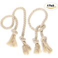 thumbnail image 2 of GHSDFBB 4 Pack Corde de Rideau en Coton Naturel avec Style Vintage Attache de Rideau en Dentelle (Beige), 2 of 7