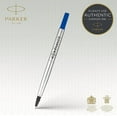 thumbnail image 2 of Parker QUINK Rollerball Pen Ink Refill, Fine, Blue (pack of 6), 2 of 5