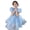 Blue, variant on GYRATEDREAM Toddler Girl Princess Dress Short Puff Sleeve Flared Tutu Dress Mesh Dresses Party Wedding Birthday Tulle Dresses for 5-6 Years