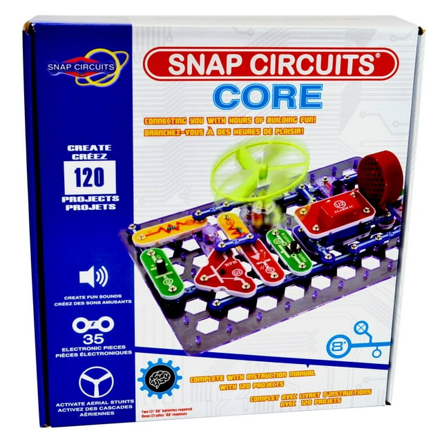 Jeu de construction de compétences Core de Snap Circuits en fabrication de circuits de jouets