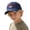 Dark Blue, variant on Boys Girls Baseball Hat Casual Classic for Kids Sport Ball Cap Breathable Mesh Back Youth Adjustable Plain Baseball Hats Summer Spring Cap Black One Size