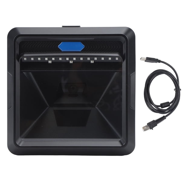 Uadme Escáner De Código De Barras De Escritorio Escáner De Código QR 1D 2D con Detección Automática IR De Alta Velocidad para Supermercado Que Adopta Tecnología De Detección Automática De Imágenes