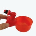 thumbnail image 2 of Para Pollos Bebedero Automático Versátil Corral Color Rojo 4 Uds., 2 of 5
