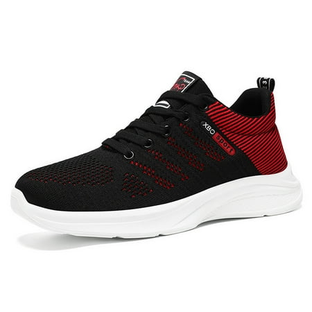 

Men s autumn shoes men s shoes color matching fashion casual shoes lace-up mesh sports shoes