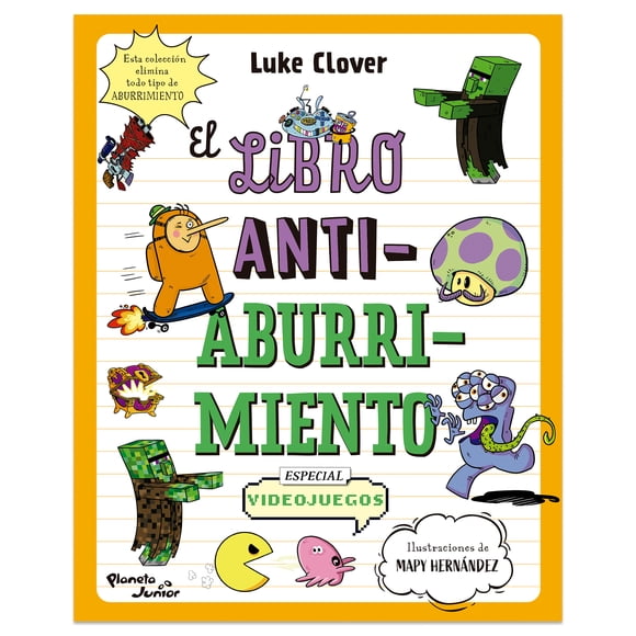 El Libro Antiaburrimiento Videojuegos Planeta Junior Libro de bolsillo 1ra edicion