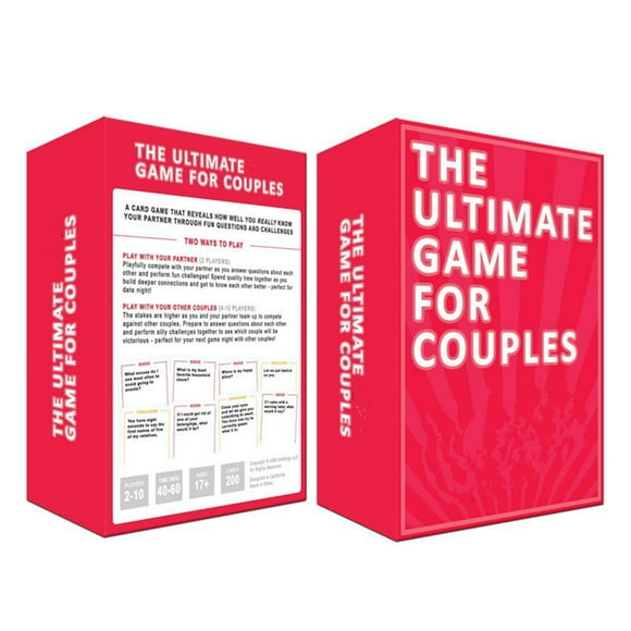 Full English version of Couple Reconnect Married Couple Reconnect Game Speak Your Love Language Cards