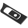 thumbnail image 2 of 2pcs Real Carbon Fiber Storage Box Handle Switch Trim Cover Auto Car Interior Decoration, 2 of 13