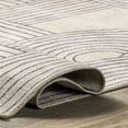 thumbnail image 6 of nuLOOM Marestella Reversible Machine Washable Area Rug, 4' x 6', Beige And Navy, 6 of 9