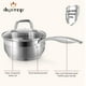 thumbnail image 3 of Duxtop Juego profesional de utensilios de cocina de inducción de acero inoxidable, juego de ollas y sartenes de cocina, fondo pesado con tecnología de unión a impactos, 3 of 5