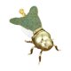 thumbnail image 5 of Tarro de miel con forma de abeja, tarro para almacenar miel con cuchara, bote decorativo para azúcar Verde, 5 of 9