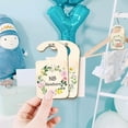 thumbnail image 2 of 10Pcs Wood Baby Wardrobe Dividers Flower Clothes Size Dividers Wreath Closet Organizers Nursery Decor from Newborn to 36 Month Hanger Baby Nursery Infant Hangers Divider for Newborn Shower, 2 of 9