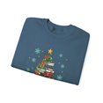 thumbnail image 3 of All Booked For Christmas Unisex Heavy Blend Crewneck Sweatshirt, 3 of 11