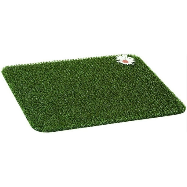 Clean Machine Scraper Door Mat 171/2" X 231/2" Green Astroturf