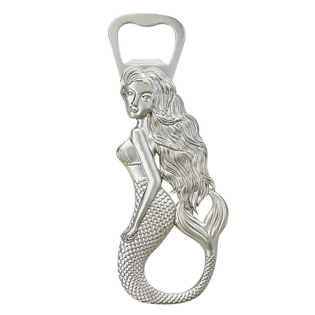 Binwennn Fridge Decoration Solid Durable For Kitchen Bar Restaurant Party Openers Opener Waiter Can Opener And Handle Milk Bottle Caps Metal Lover Punch Can Opener Opener Set Rip And Can Opener Opener