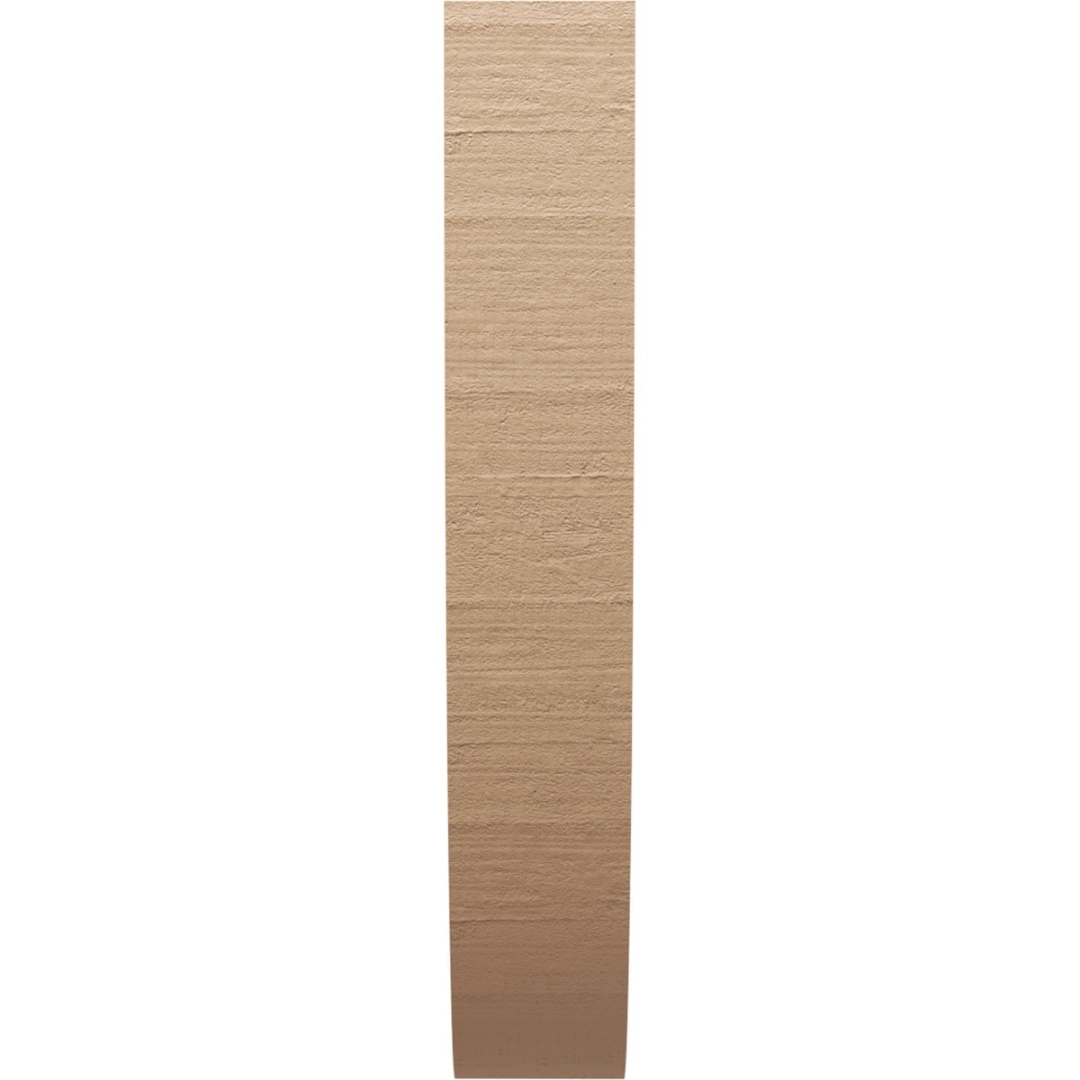 5"W x 10"D x 30"H Thin Durham Rough Cedar Woodgrain TimberThane Corbel, Primed Tan