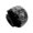 black and white, variant on Microphone Cover for Voice Pickup Setup, 19-22 mm Fit, Rounded Base Opening, Single Piece Slip On Windscreen Cover