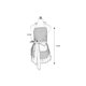 thumbnail image 2 of Kitchen Aprons Adjustable Apron with Pockets for Family Kitchen Restaurant,BarbecueB), 2 of 4