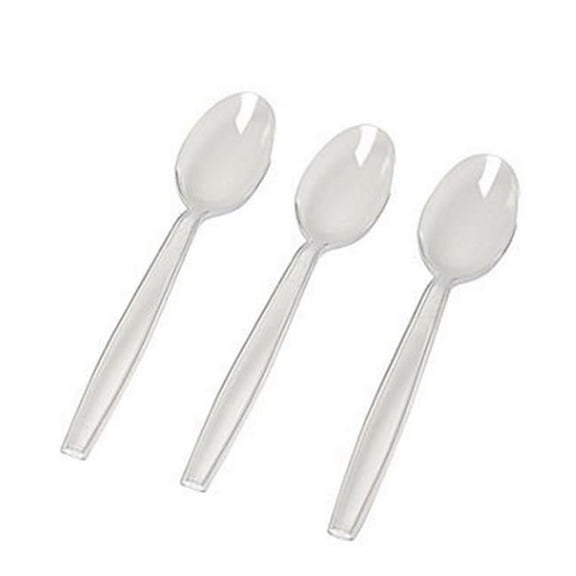 Fineline Settings 2522-CL Clear Spoons- BULK