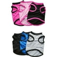 thumbnail image 5 of 6 Pack Dog Shirt Boy Pet Clothes Doggy Tee Tank Top Kitten Shirts ，Cute Breathable Outfit Apparel for Cats Small Dogs, 5 of 6