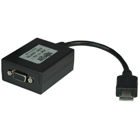 UPC: 0037332180261 | Tripp Lite HDMI® to VGA with Audio Converter Cable Adapter for Ultrabook™/Laptop/Desktop PC