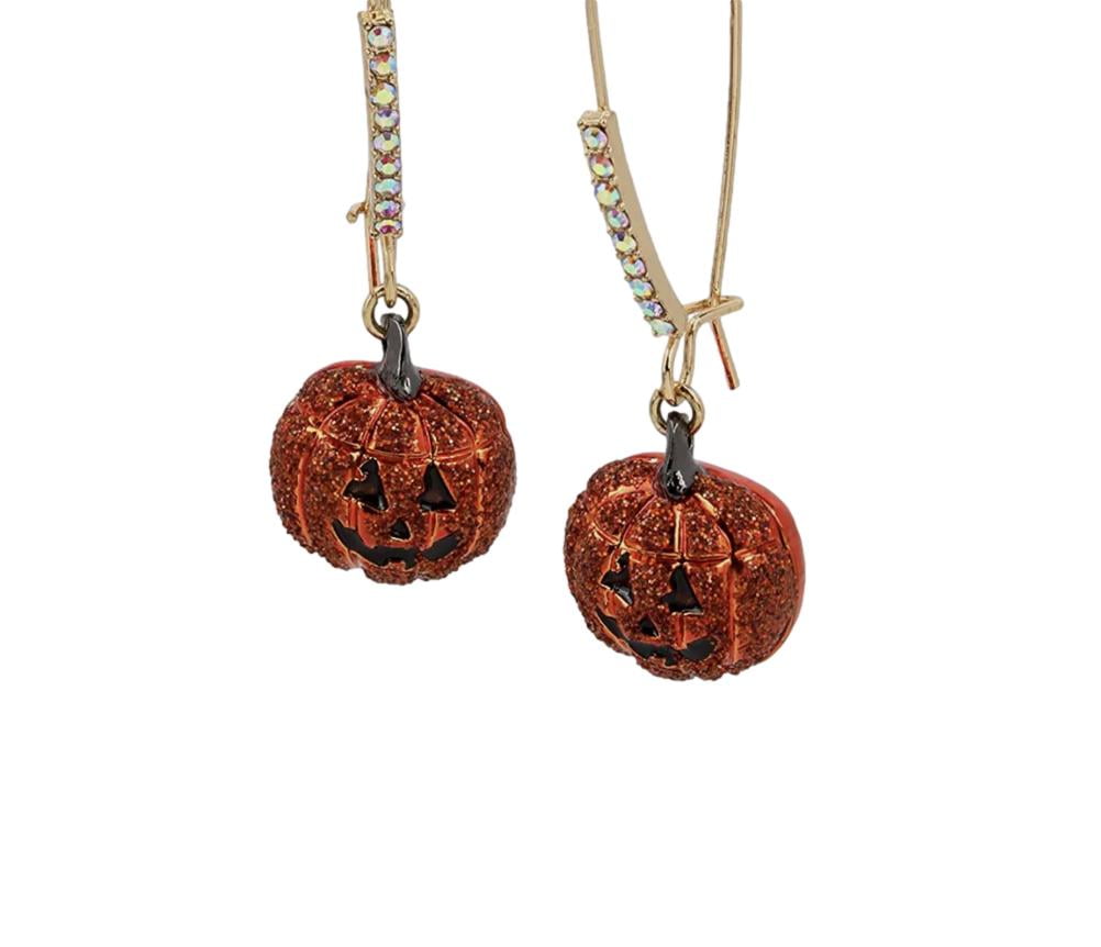 Betsey Johnson popular Jack O’Lantern Necklace and Earrings Set