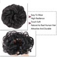 thumbnail image 3 of 1PCS Chignon Désordonné Extension de Chouchous Cheveux Bouclés Ondulés Synthétiques pour Femmes, 3 of 7
