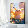 thumbnail image 3 of Figuras de anime de Pokémon en alta definición, Charizard, Bulbasaur, Squirtle, Charmander, ilustraciones, póster, pintura en lienzo, arte de pared, decoración de la habitación del hogar, 3 of 5
