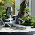 thumbnail image 4 of Raindrops Landscape Mini Ornament Mini Fountain Decor Plastic Water Feature for Table Ornaments 1 Set, 4 of 8