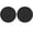 Black, variant on ANXPTIME Round Auto Drink Mats 2PCS Car Cup Holders Coasters Embedded in Nonslip Pads