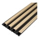 thumbnail image 1 of Jauz Improvement 10 pz Lambrin De Panel Decorativo Tipo Acanalado De WPC Color Black Pine 290x16.8cm Cubre 4.80mt2 (A2402), 1 of 5