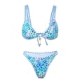 thumbnail image 6 of Womens Floral Bikini Sets High Waisteded Bikini Sets Two Piece Swimsuit for Women Trendy Swim Suits for Women 2026 Beach Pool Party, 6 of 7