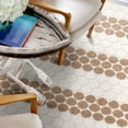 thumbnail image 3 of Simply Southern Cottage Dorcheat By Orian 6' X 9' Beige Dots Area Rug, 3 of 9