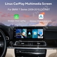 thumbnail image 2 of ZWNAV Upgrade 12.9 Inch Car Radio Linux For BMW 7 Series CIC 2009-2012 Multimedia Player GPS Navigation Android Auto CarPlay Head Unit, 2 of 15