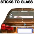 thumbnail image 2 of 2-Pack Baby on Board Car Sticker Sign Decal, Warning Car Sticker Notice Board with Reflective Light, Black and White Vinyl Decals, Self-Adhesive Baby on Board Stickers for Car Bumper, 2 of 7