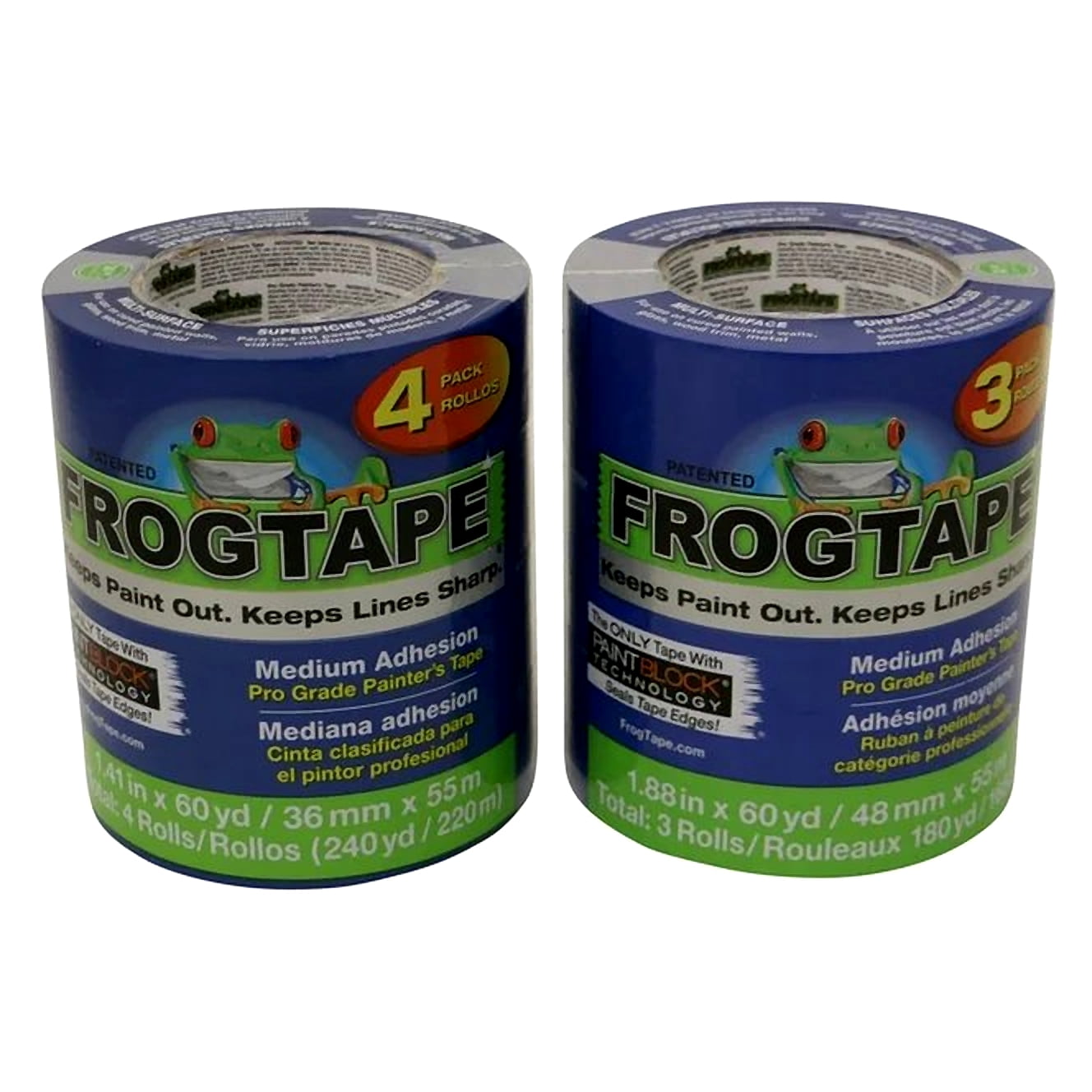 FROG TAPE 1.41"X60YD 4PK
