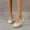 Beige, variant on Hoshose New Summer Women Platform Wedge Sandals with Arch Support Non Slip Open Toe Slip on Casual Beach Sandals