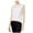 white, variant on Womens Flutter Sleeve Pullover Blouse, White, XX-Large