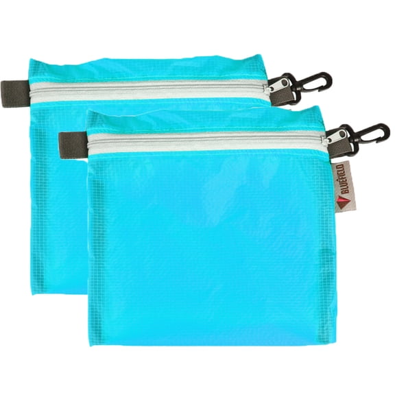 Baywell 2 Packs Waterproof Bags, 7.5*7 in Watertight Pouch Storage Bag for Document Map Camera Mobile Phone Car Key, fits Kayaking Boating Hiking Water Sports