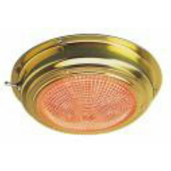 Sea-Dog 400358-1 Brass LED Day/Night Dome Light - 5" Lens