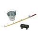 thumbnail image 4 of Modern 1:12 Bucket and Fishing Rod with Bench Set Dollhouse Garden Yard Supplies Model, 4 of 9