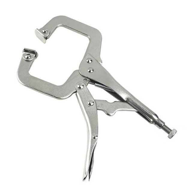 Face Clamp 175mm C Vice Grip Locking Tool 40mm Opening Firm Clamping for Woodworking Clamp Tool 175
