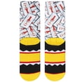 thumbnail image 6 of Odd Sox, Tapatio Hot Sauce Socks, Fun Novelty Men's Crew, Crazy Graphic Print, Large, 6 of 7